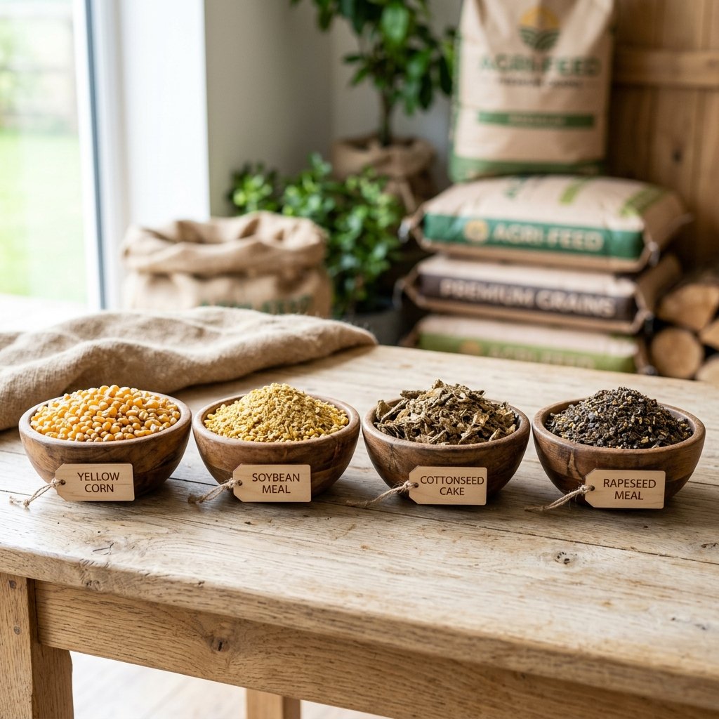 Export Cattle Feed Raw Materials